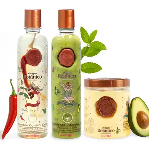 Kit Purificante y Reparador - Dandruff Control Shampoo, Plex Treatment & Repair Mask – Hair Repair & Growth - Origen Botánico