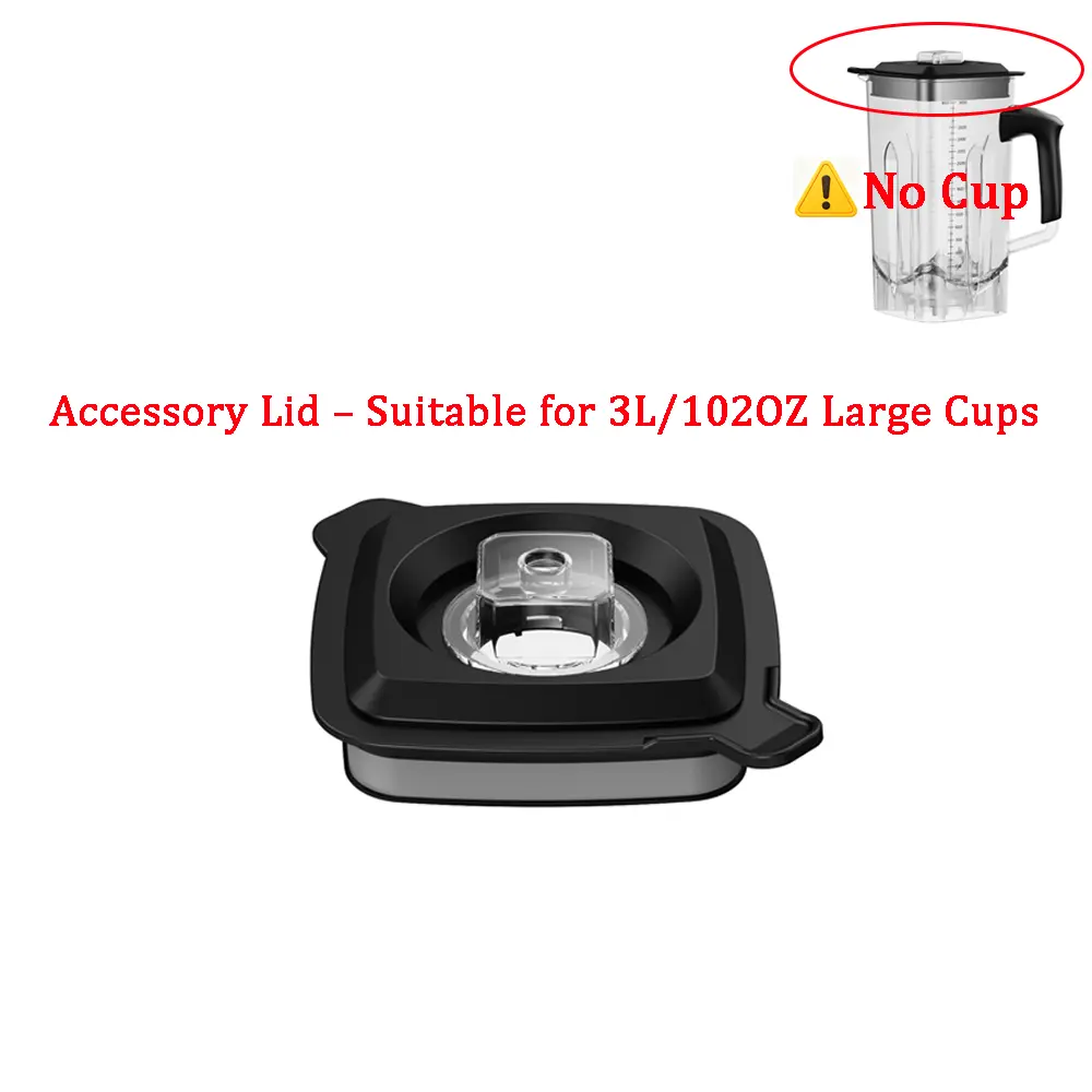 Accessories Lid for PRASKY Professional Blender 3L/102OZ, Replacement Blender Cup Lid, Spare Part Accessory