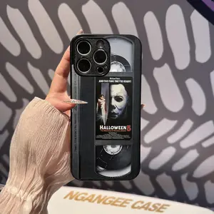 MICHAEL MYERS HALLOWEEN PHONE CASE Compatible Realistic 3D Glass case For iPhone 17 16 15 14 13 12 11 X XS PRO PLUS MAX Phone Case #+WSJ25