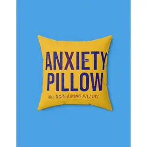 Anxiety Pillow - aka SCREAMING Pillow