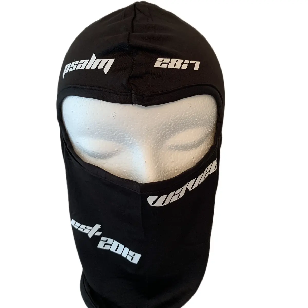Wavee Apparel Black Shiesty Mask - Unisex Graphic Polyester Mask shi esty