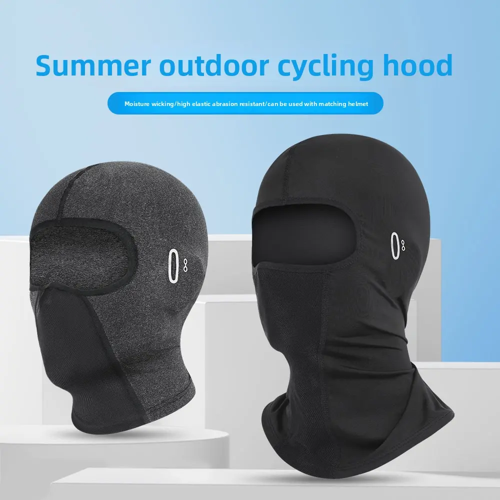 Cycling sunscreen mask, motorcycle locomotive full face ice silk helmet Uchimura UV protection headgear mask tiko k shop crossborder _ sea sales full head mask balaclava face mask men