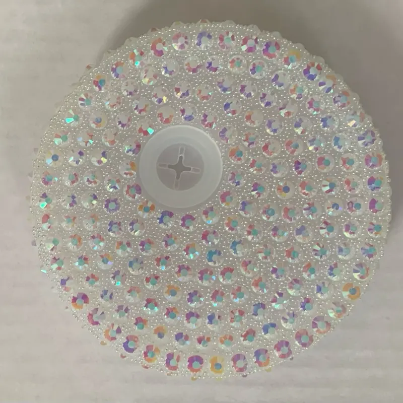 Set Lids Rhinestone Bling Sparkling Decorative Accessories for Containers 16oz cups Drink Protectors
