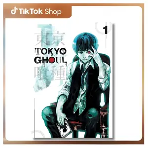 Tokyo Ghoul Vol. 1 Manga Paperback - Sui Ishida, Kaneki Focused, Ghoul Powers Themed Comic Book for Anime & Manga Enthusiasts