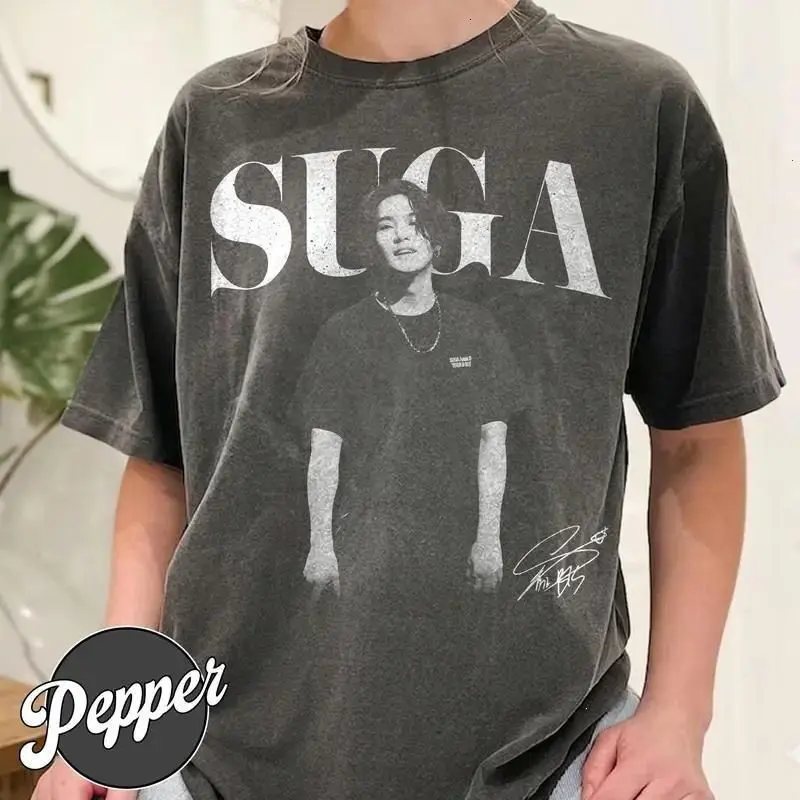 Yoongi Suga Tour Arirang Vintage Comfort Colors Shirt