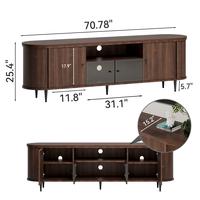Brown/70" TV Stand only