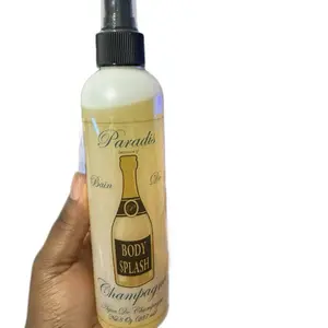 Paradis De Bain Body Splash Parfum - Aqua De Champagne Fragrance Spray Bottle 8.4 oz Refined Scents for Daily Routine