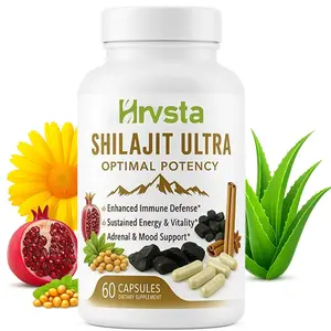 Optimal Potency | Shilajit Ultra | Adaptogen Energy Stamina Immune Antioxidants | Made in USA | 60 Capsules - Healthcare