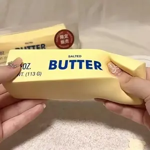 Butter Squishy Toy, Cream Stick shaped Toy With Butter Cream Scent - Slow Rising, Perfect for play & Stress Relief