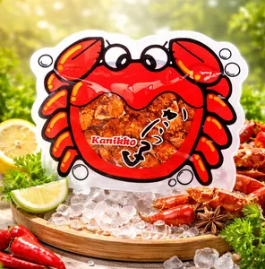 UMAYA - Okabe Kanikko - Ready To Eat Fried Japanese Baby Crabs - With A Hint Of Sweet Honey and Savory Seasonings - Crunchy Gourmet Snack From Japan - Individual 2.3oz (65g) Snack Size Bag - Pack of 1