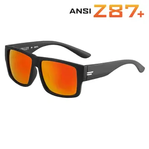 VALLEY ANSI Z87+ Safety Red Polarized