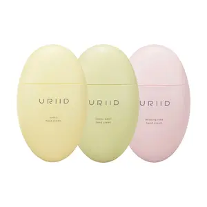 URIID Hand Cream Trio Set 50g*3 in Scents: Lemon Basil, Neroli & Relaxing Rose Fragrance Collection