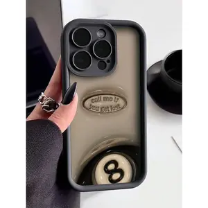 Add a touch of style to your iPhone with this simple, reinforced, shockproof case featuring snooker and slogan patterns, compatible with iPhone 17/16/15/14/13/12/11/X/XS/XS Max/16E/12/13 Mini. It makes a great gift for friends, family, or yourself.