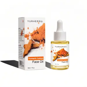Turmeric Lemon Face Oil for Deep Nourishment, Enhance Skin Hydration and Glow, Natural Face Care for All Skin Types