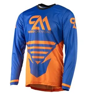 Blue/Orange Mens Thrill 2.0 Series MX Jersey