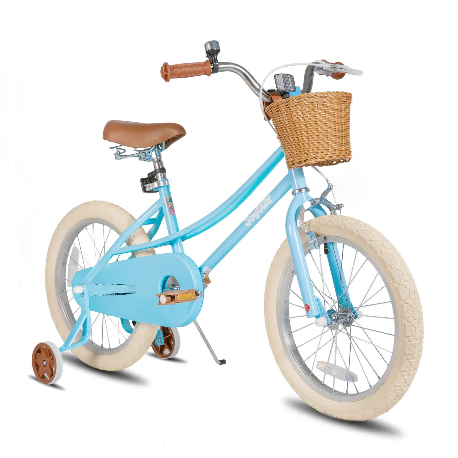 JOYSTAR 16-20 inch Girls Bike 4-12 Years Old Toddlers Kids Bike with Training Wheels & Basket Kickstand
