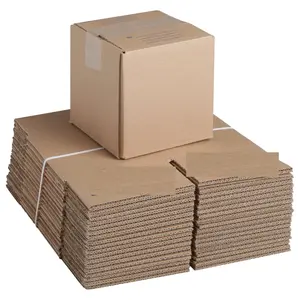 Recycled Shipping Boxes 6 in. L x 6 in. W x 6 in. H, 30-Count - Eco-Friendly Packaging