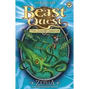 USED-Beast Quest Series 2 Book 1: Zepha The Monster Squid by Adam Blade (Paperback)