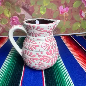 Jarra mediana 2 litros color rosita