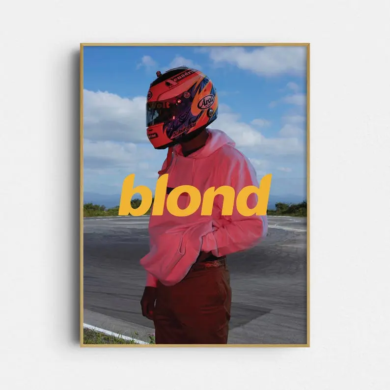 Frank Ocean Print: Blond - Album Cover Wall Art (Giclée Print)