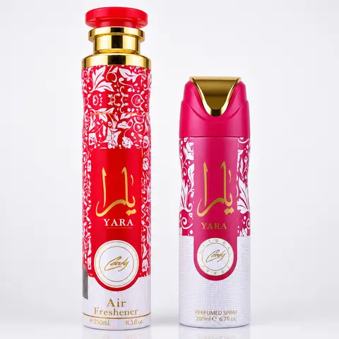 Yara Candy Air Freshener + Yara Candy Deodorant