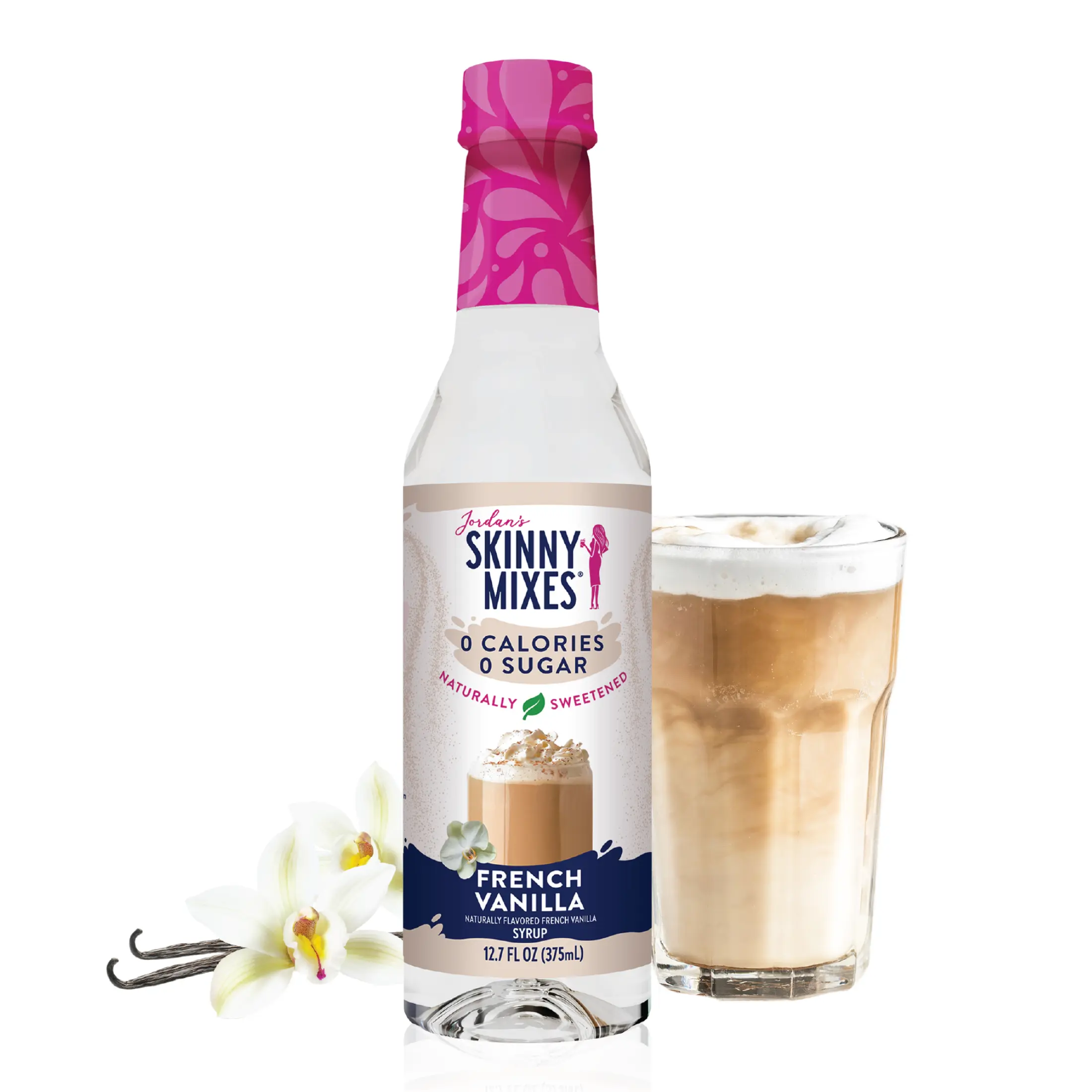 Naturally Sweetened French Vanilla Syrup - 375ml Naturally Sweetened French Vanilla Syrup - 375ml