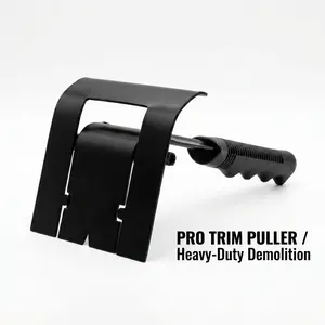 Heavy-Duty Pry Bar Flooring Removal Tool, Wide Arch Board Lifter for Baseboard, Hardwood Floor, Wall Panel, Tile & Siding Disassembly