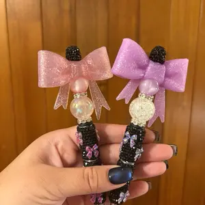 Beaded Rhinestone Pen