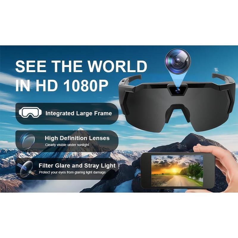 [2026] AI smart sunglasses, outdoor sports recorder!
