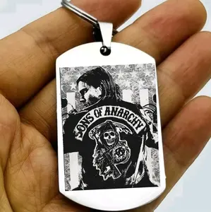 son of anarchy hot biker tv show keychain