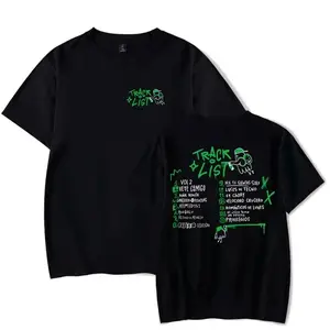Feid Merch T-Shirts Ferxxo Mor No Le Temas a La Oscuridad Album For Women/Men Unisex O-neck Short  Halloween Party T-shirt Unisex Tee, Streetwear Soccer Tee.