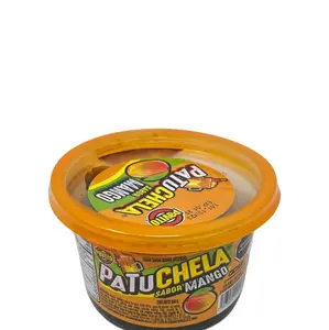 Patuchela Mango Juice Flavor Pulpe Paste 500 Gr for Michelada's Mild Spicy Sour and Sweet Authentic Mexican Flavor