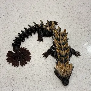 3D Printed Sunflower Dragon