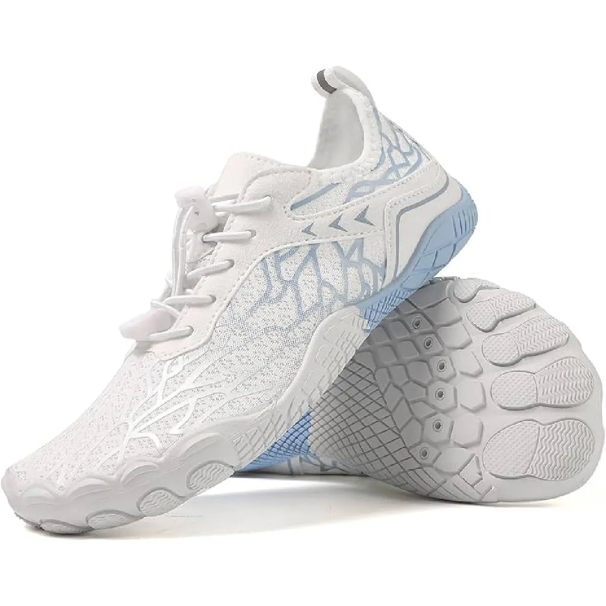 Unisex Casual Walking Shoes, Breathable Mesh Slip-On Barefoot Sneakers with Wide Toe Box, Flexible 0-Drop Sole and Arch Support, Mesh Shoes, Casual Shoes