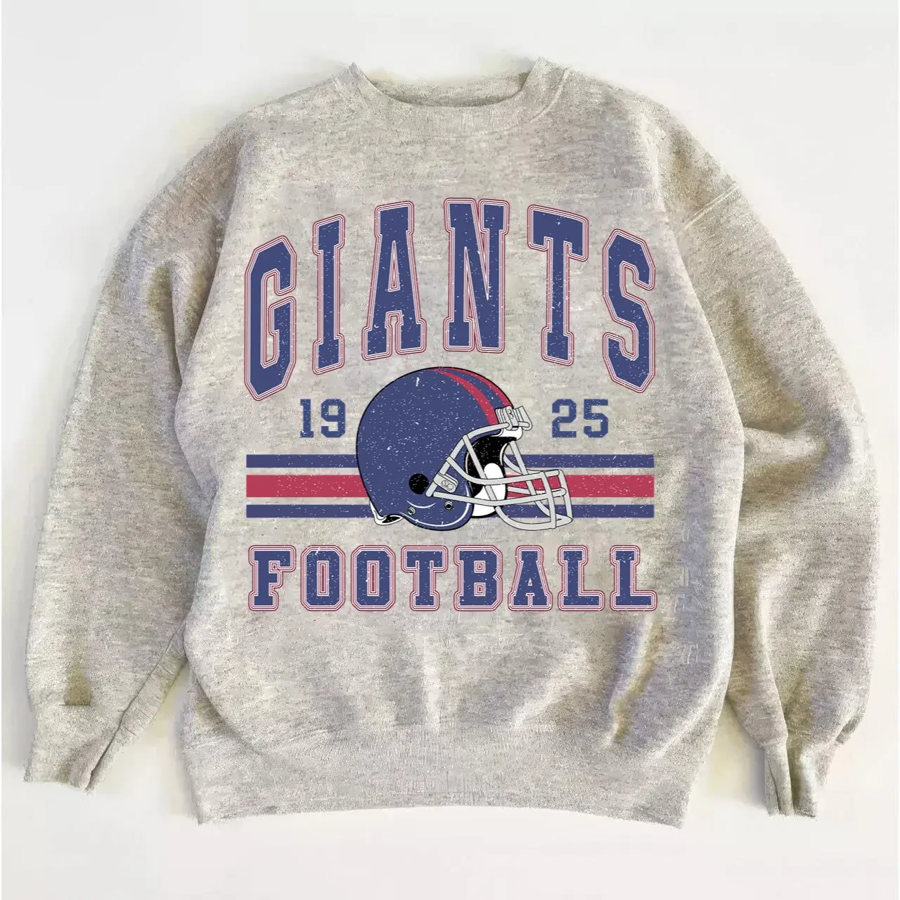 Giants Vintage Football Sweatshirt, Retro Game Day Crewneck Fan Shirt