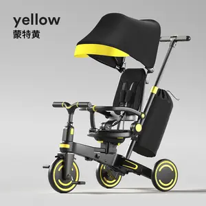 Winhope 9-in-1 Children’s Tricycle (Ages 1–6) | Anti-tip frame + easy folding | PU shock-absorbing wheels