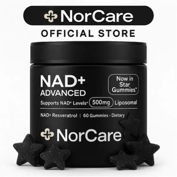 NorCare NAD+ Advanced - NAD+ Supplement for Skin Aging Support, Energy, and Focus - 500mg per Serving - 60 Count (30 Day Supply) - Previously known as Reus Research NR 900