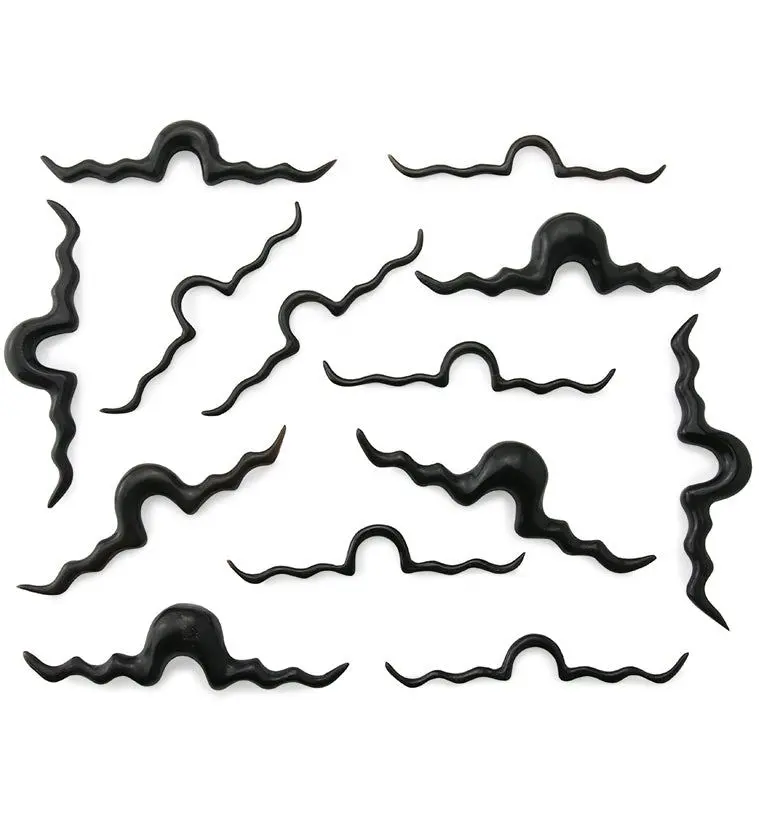 Scraggler Mustache Horn Septum Bar