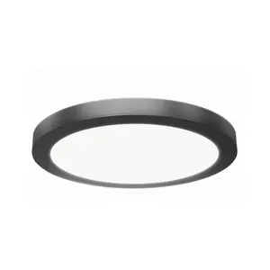 Feit Electric  11 in. 12.5W Feit FLT Panel, Black, Kitchen Lighting, 12.5W Power