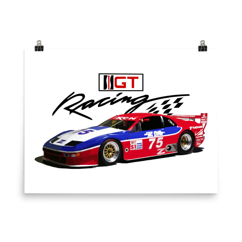 1994 Nissan 300zx IMSA Race Car Poster