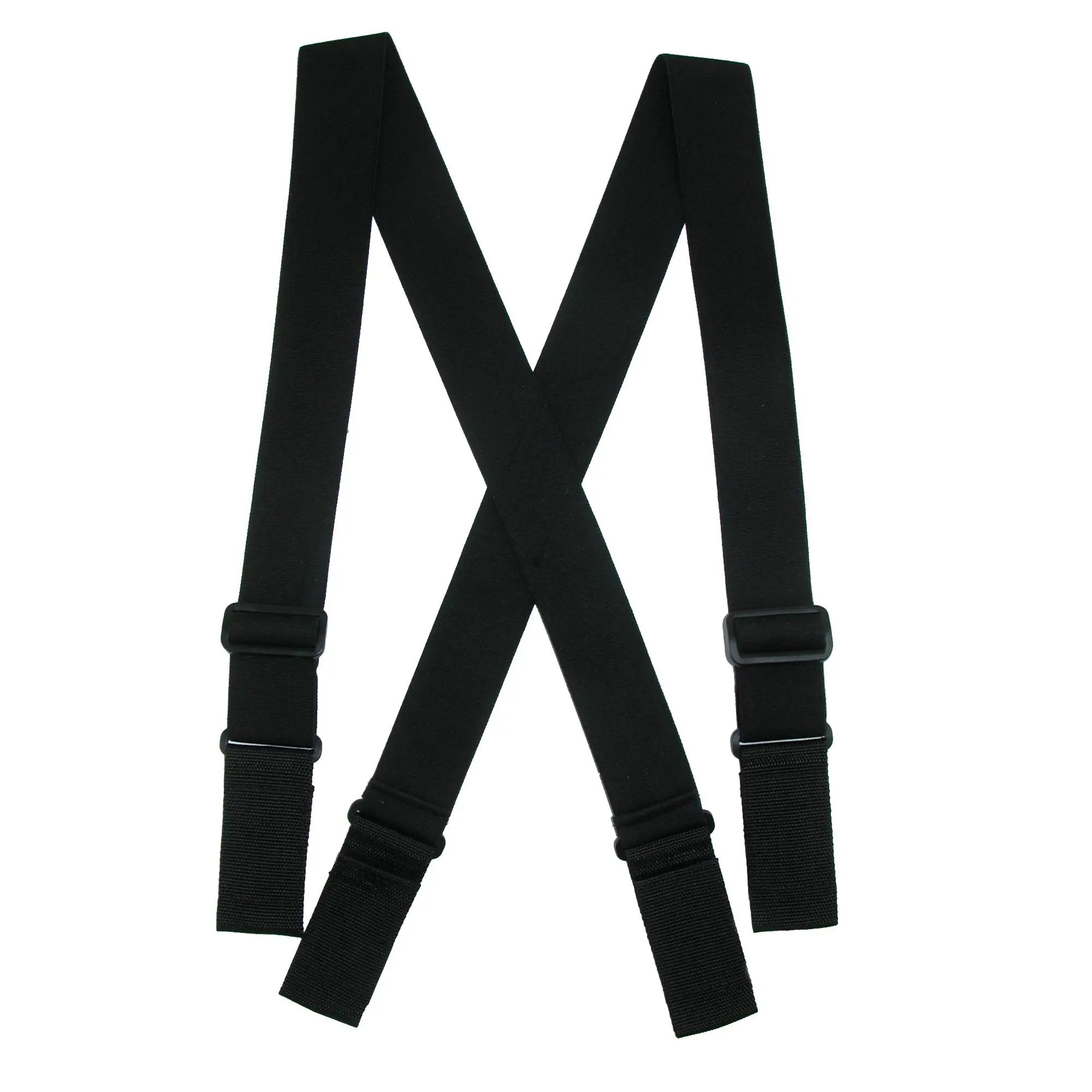 CTM Men's Heavy Duty Ergonomic Support Suspenders with Hook & Loop End, Work Suspenders, Adjustable