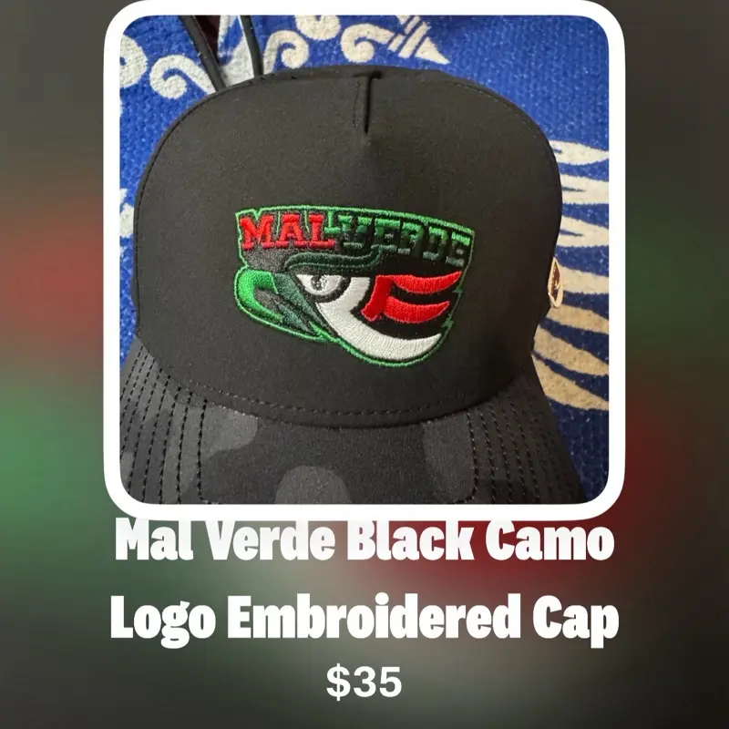 MalVerdeGolf  hat black camo