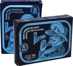 Porthos Smoked Trout in Olive Oil