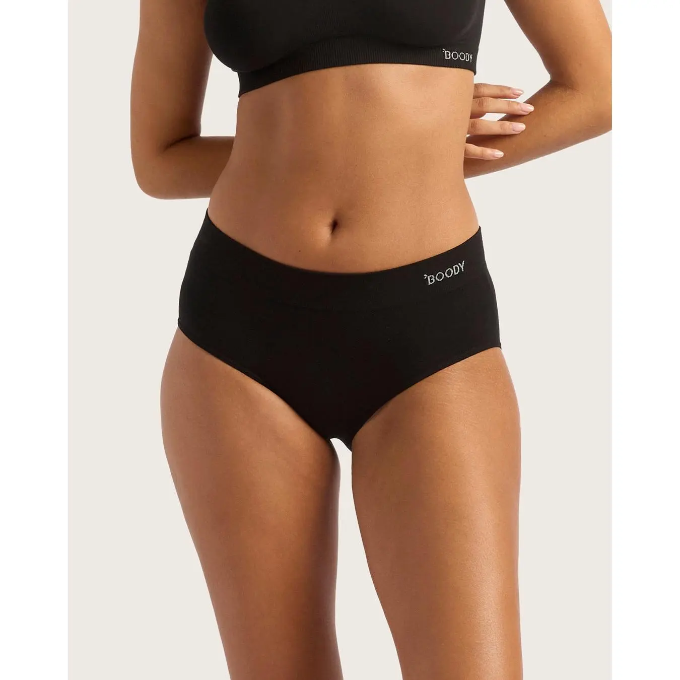 Midi Briefs - Black