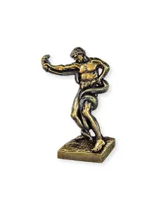 Leighton's An Athlete Wrestling with A Python Pin