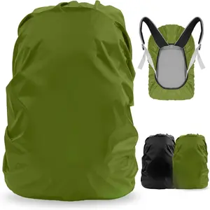 Lightweight Waterproof Backpack Rain Cover Foldable, Custom Fit Covers, Dustproof, Suitable for Hiking, Camping, Travel and Cycling, Outdoor Activities - Suitable for All Types of Backpacks
