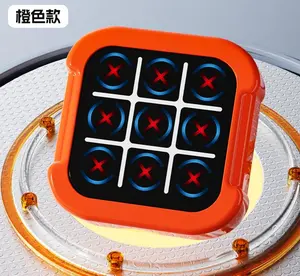 "Tic Tac Toe Game, 3 in 1 Handheld Educational Game Machine, Electronic Tic Tac Toe Game for Education and Memory Growth, Home, Toy Board Game for Kids and Adults  "