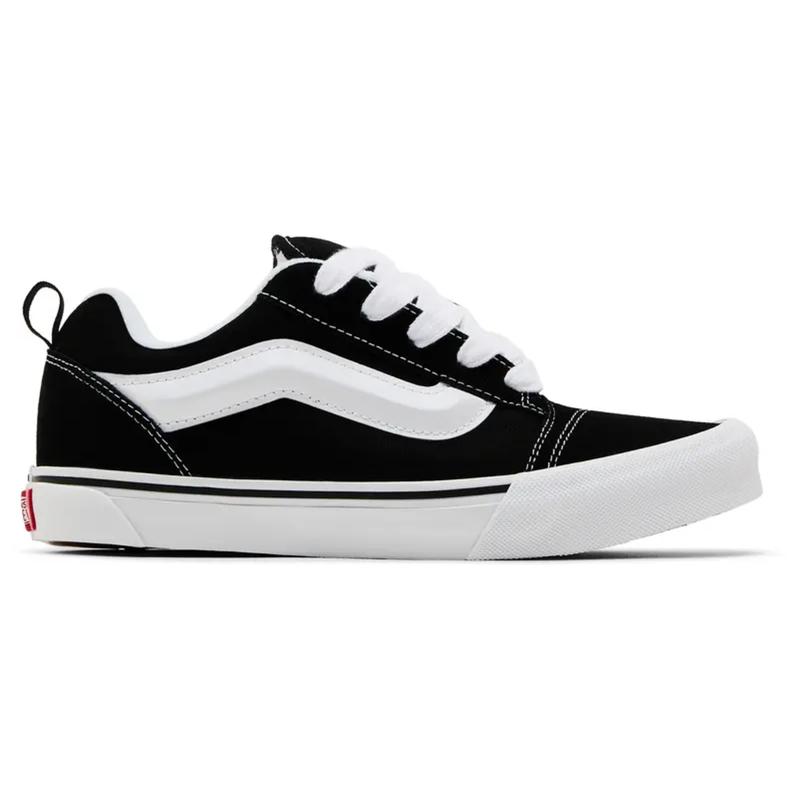 Vans Knu Skool Black True White VN000D2T6BT Youth Fashion Shoes New