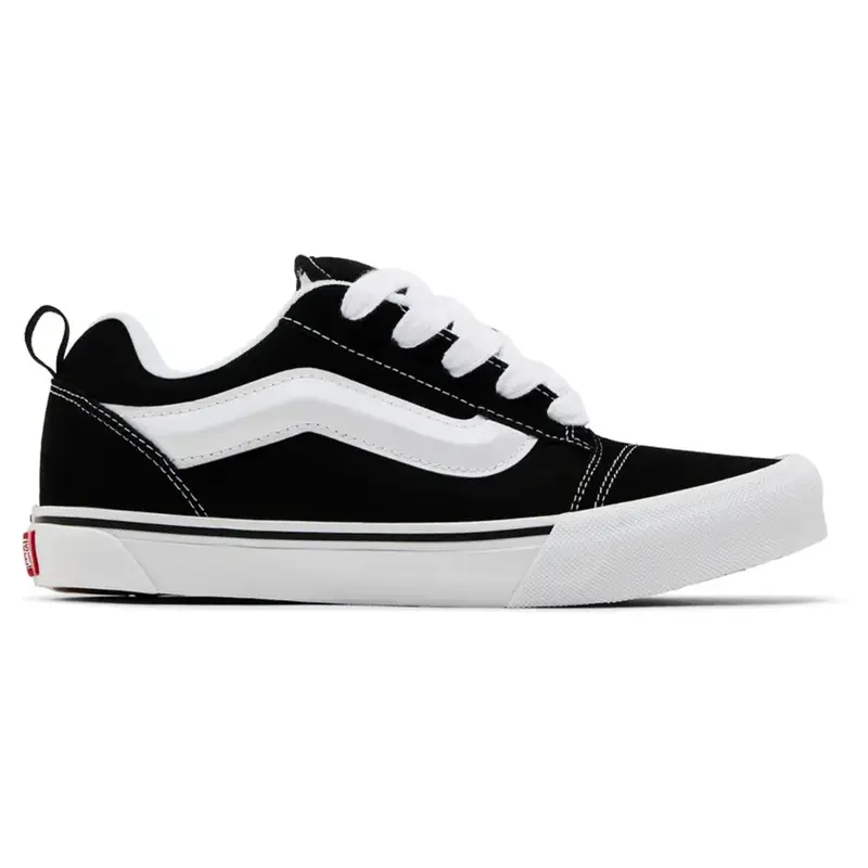 Vans Knu Skool Black True White VN000D2T6BT Youth Fashion Shoes New
