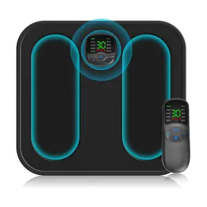 EMS Foot Massager Electronic Muscle Stimulator, Powered Electric Massager for Foot Pain Relief & Blood Circulation